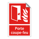 Porte coupe-feu