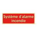 Système d'alarme incendie