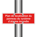 Plan de localisation du panneau du système d'alarme incendie