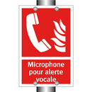 Microphone pour alerte vocale
