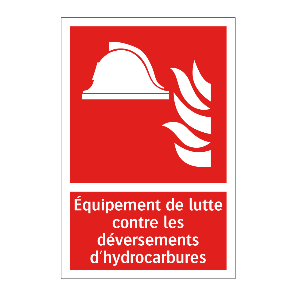 Équipement de lutte contre les déversements d'hydrocarbures