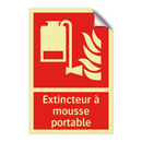 Extincteur à mousse portable