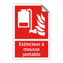 Extincteur à mousse portable