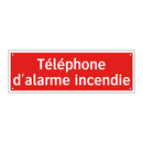 Téléphone d'alarme incendie