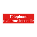 Téléphone d'alarme incendie