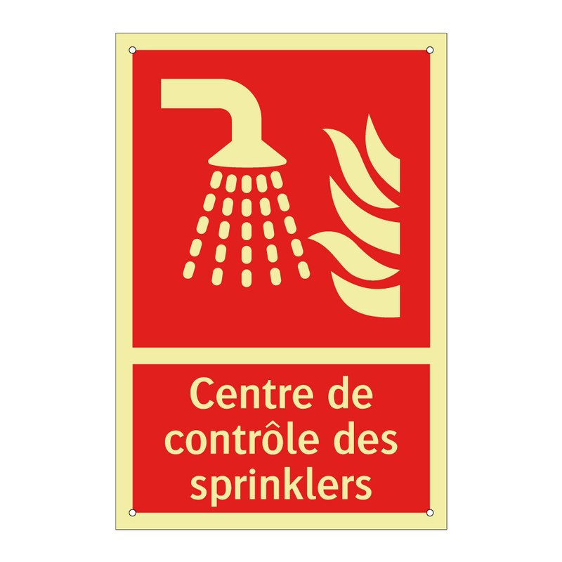 Centre de contrôle des sprinklers