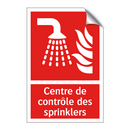 Centre de contrôle des sprinklers