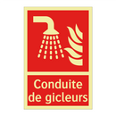 Conduite de gicleurs