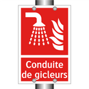 Conduite de gicleurs