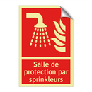 Salle de protection par sprinkleurs