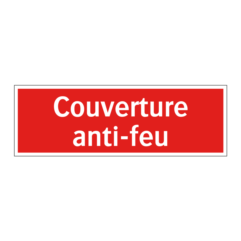 Couverture anti-feu