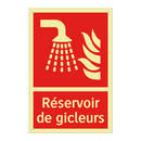 Réservoir de gicleurs