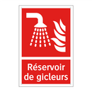 Réservoir de gicleurs