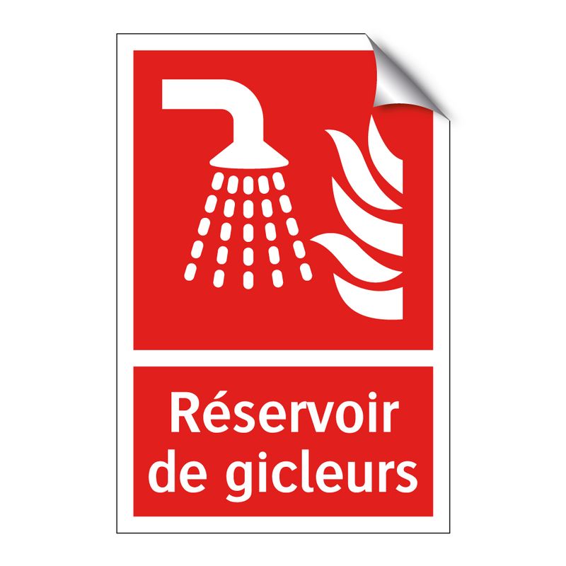Réservoir de gicleurs