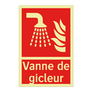 Vanne de gicleur