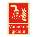 Vanne de gicleur
