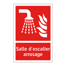 Salle d'escalier arrosage