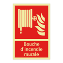 Bouche d'incendie murale
