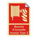 Bouche d'incendie murale Type S