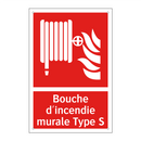 Bouche d'incendie murale Type S