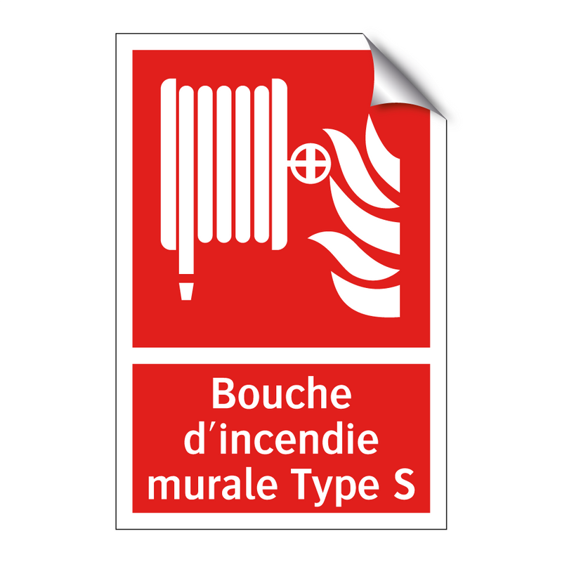 Bouche d'incendie murale Type S