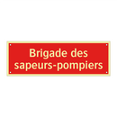 Brigade des sapeurs-pompiers