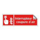Interrupteur de coupure d'air