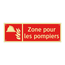 Zone pour les pompiers