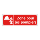 Zone pour les pompiers