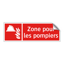 Zone pour les pompiers