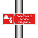 Zone pour le service d'incendie