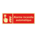 Alarme incendie automatique