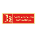 Porte coupe-feu automatique