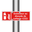Extincteur au dioxyde de carbone (CO2)