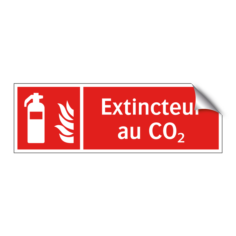 Extincteur au CO₂