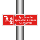 Système de sprinklers à vanne de contrôle