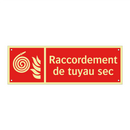 Raccordement de tuyau sec