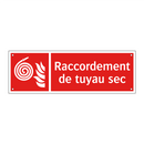 Raccordement de tuyau sec