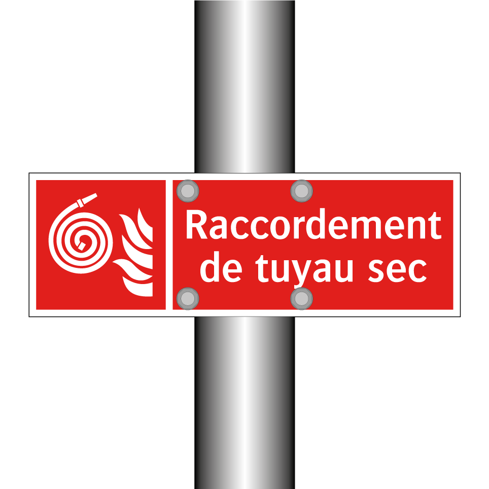 Raccordement de tuyau sec