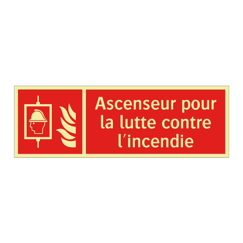 Ascenseur pour la lutte contre l'incendie