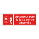 Ascenseur pour la lutte contre l'incendie