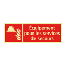 Équipement pour les services de secours