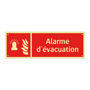 Alarme d'évacuation