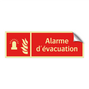 Alarme d'évacuation