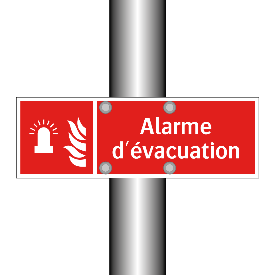 Alarme d'évacuation