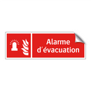 Alarme d'évacuation