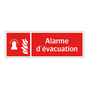 Alarme d'évacuation