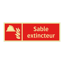 Sable extincteur