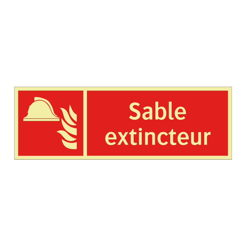 Sable extincteur