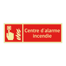 Centre d'alarme incendie
